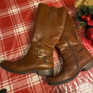 Clarks real leather boots